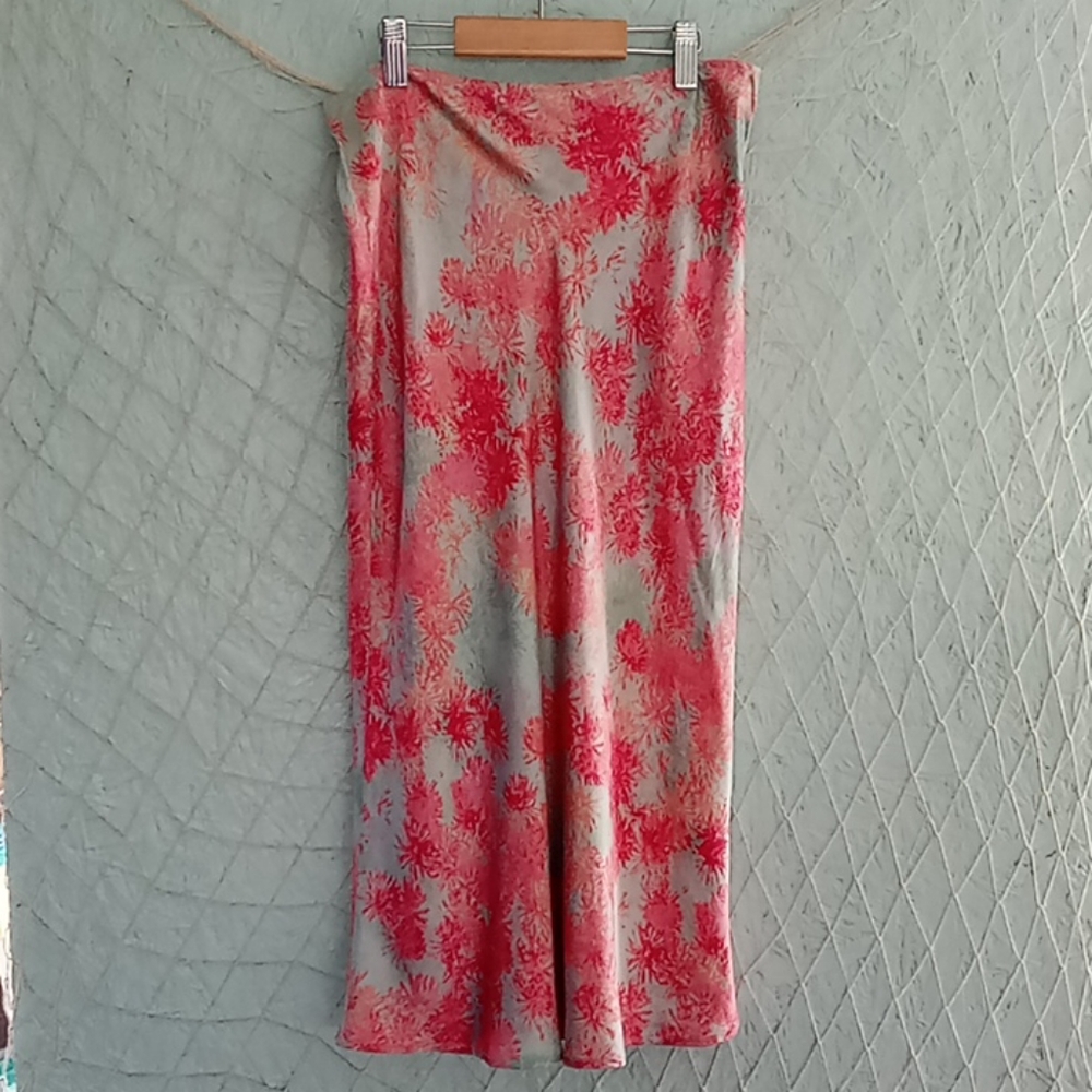 BCBG Silk Skirt
